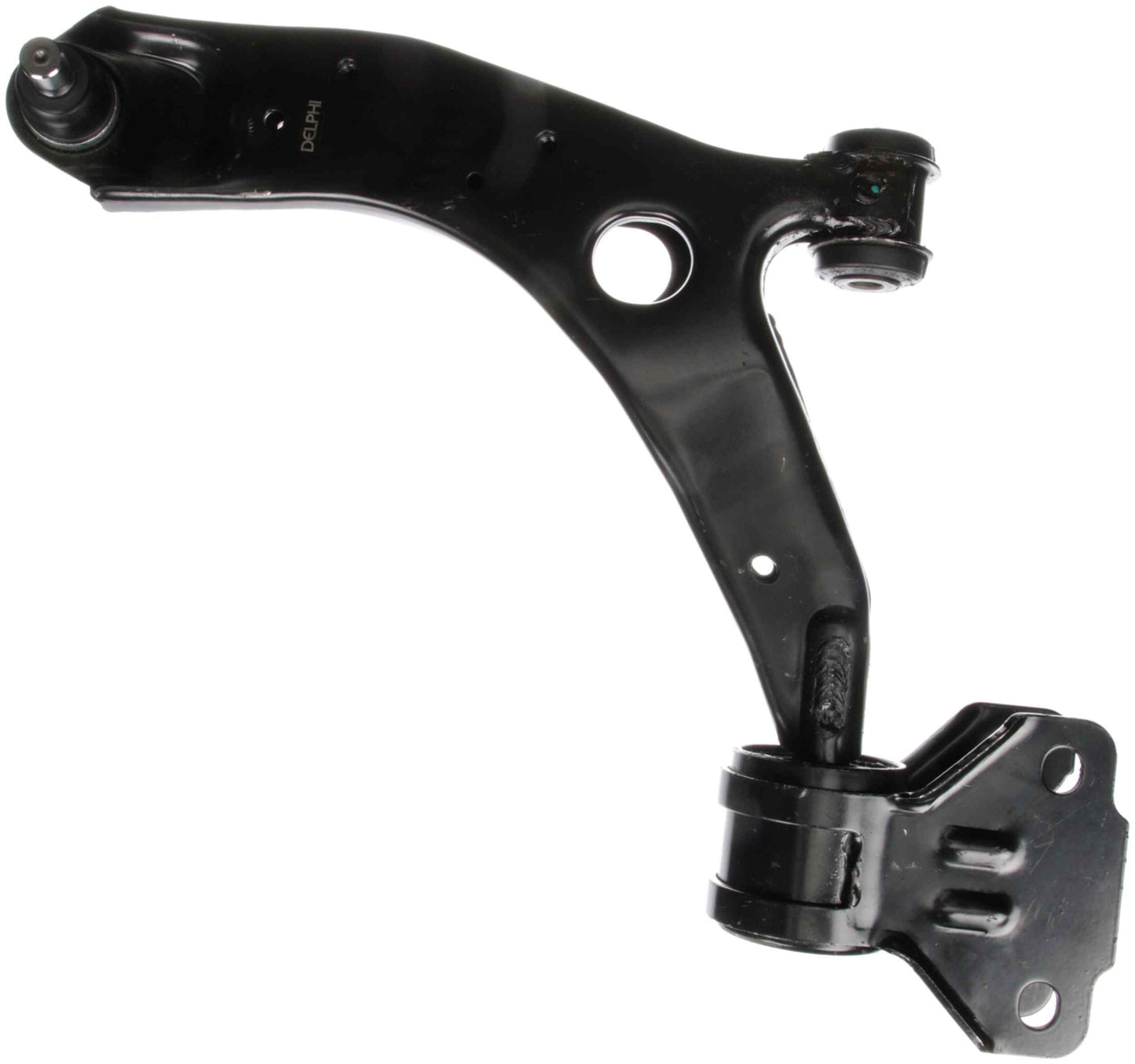 Top View of Front Right Suspension Control Arm and Ball Joint Assembly DELPHI TC5542