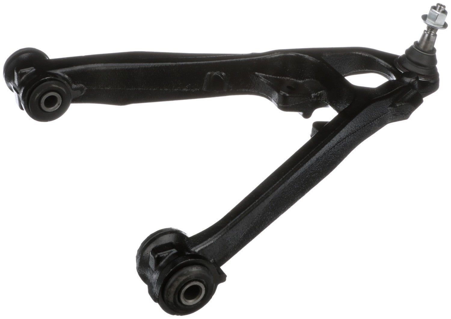 Angle View of Front Right Suspension Control Arm and Ball Joint Assembly DELPHI TC5575