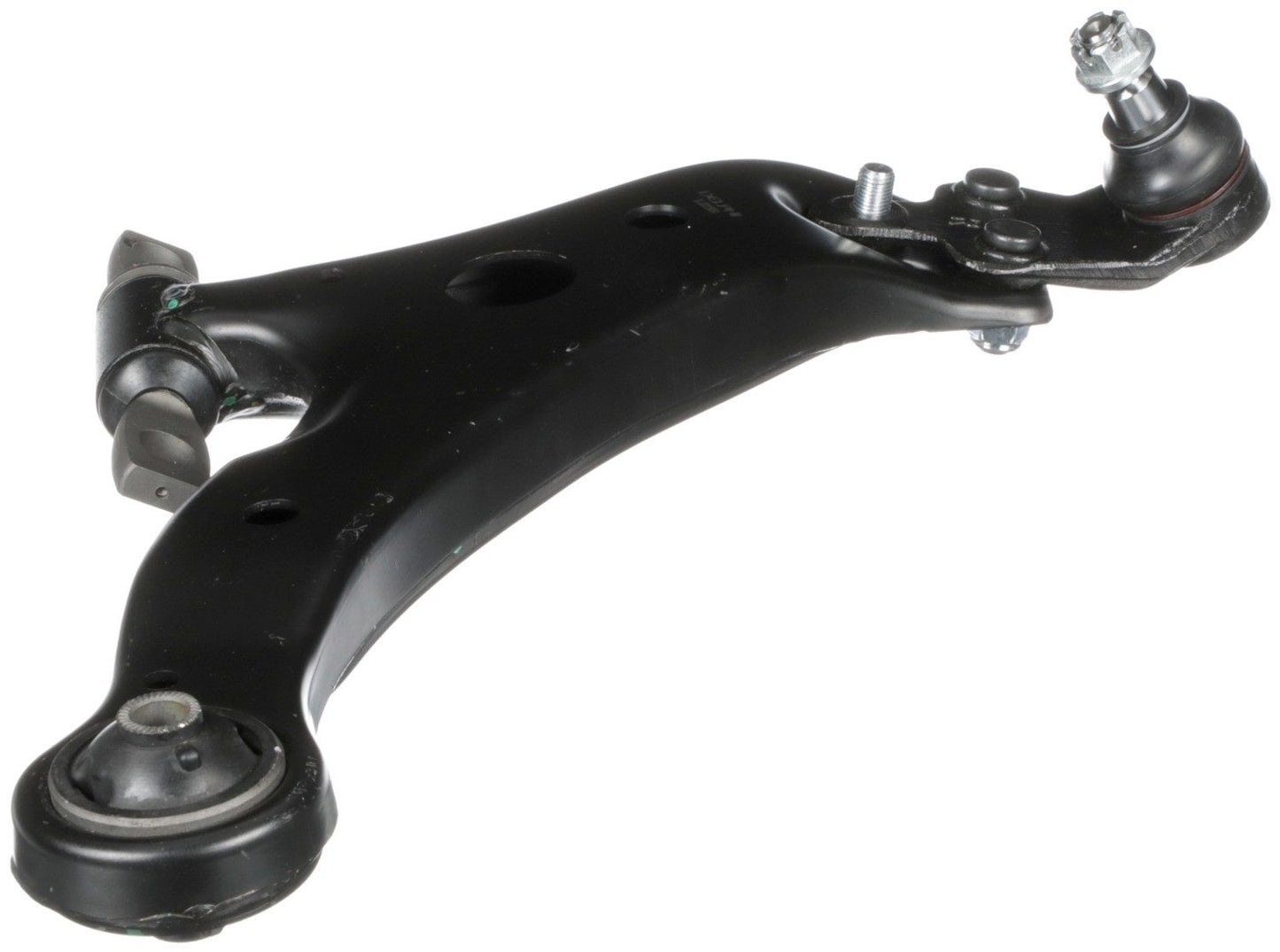 Angle View of Front Right Suspension Control Arm and Ball Joint Assembly DELPHI TC5614