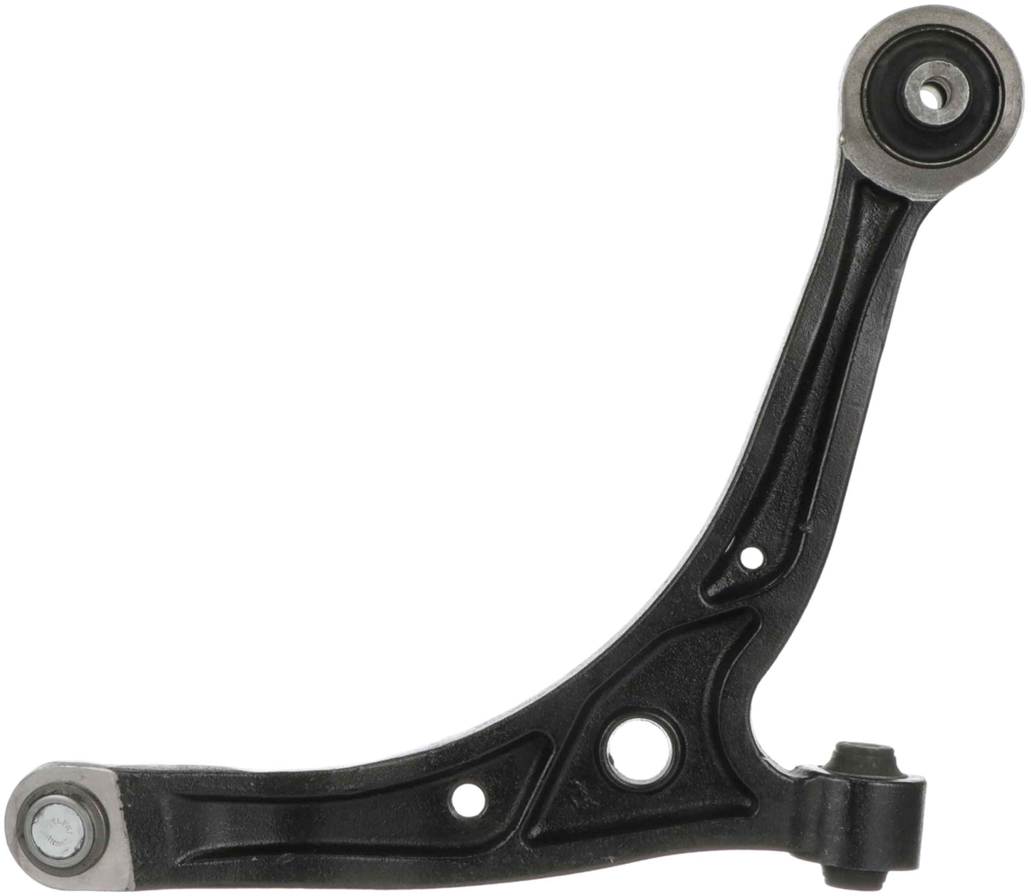 Bottom View of Front Left Suspension Control Arm and Ball Joint Assembly DELPHI TC5637