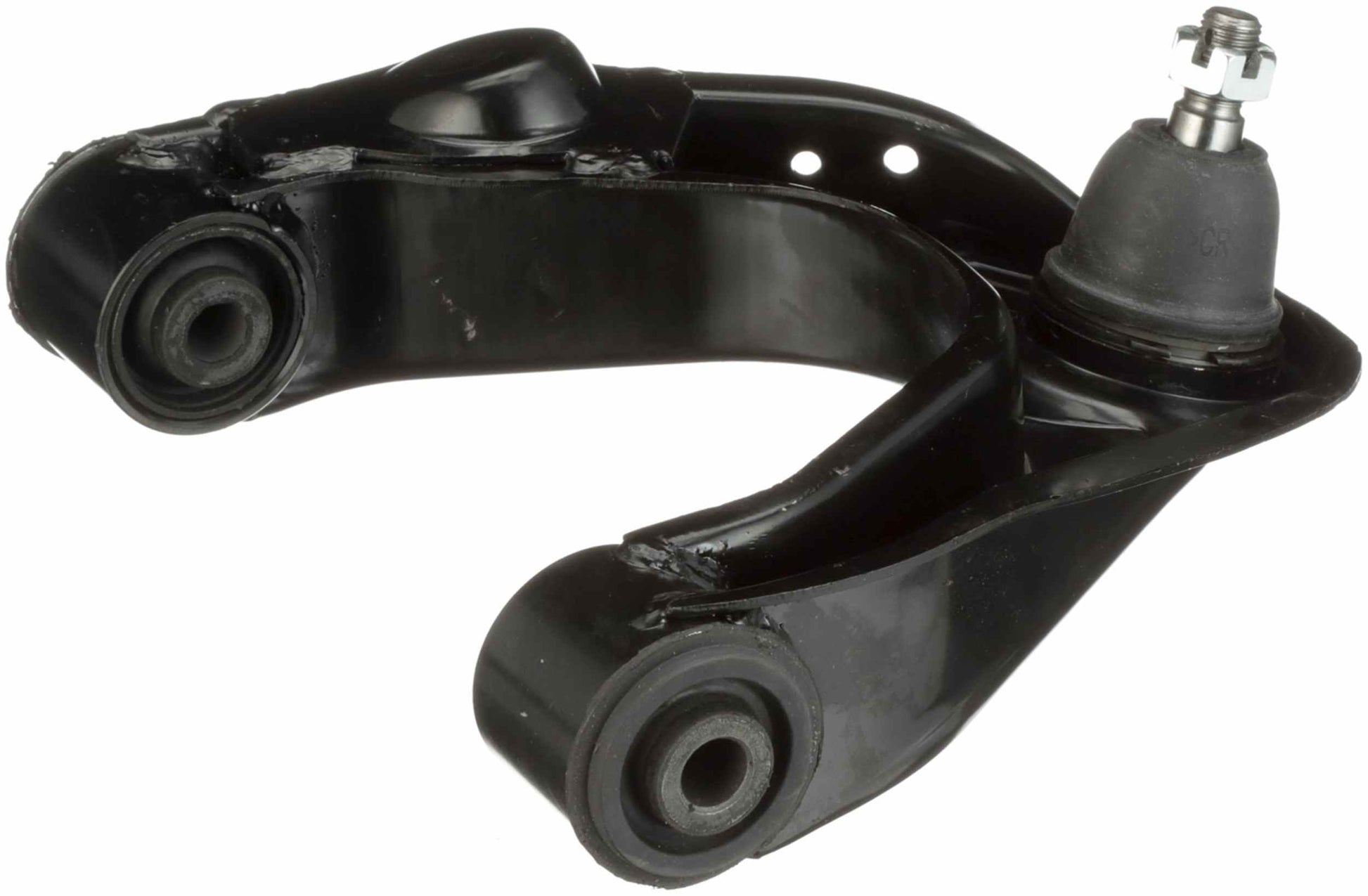 Angle View of Front Upper Left Suspension Control Arm and Ball Joint Assembly DELPHI TC5727