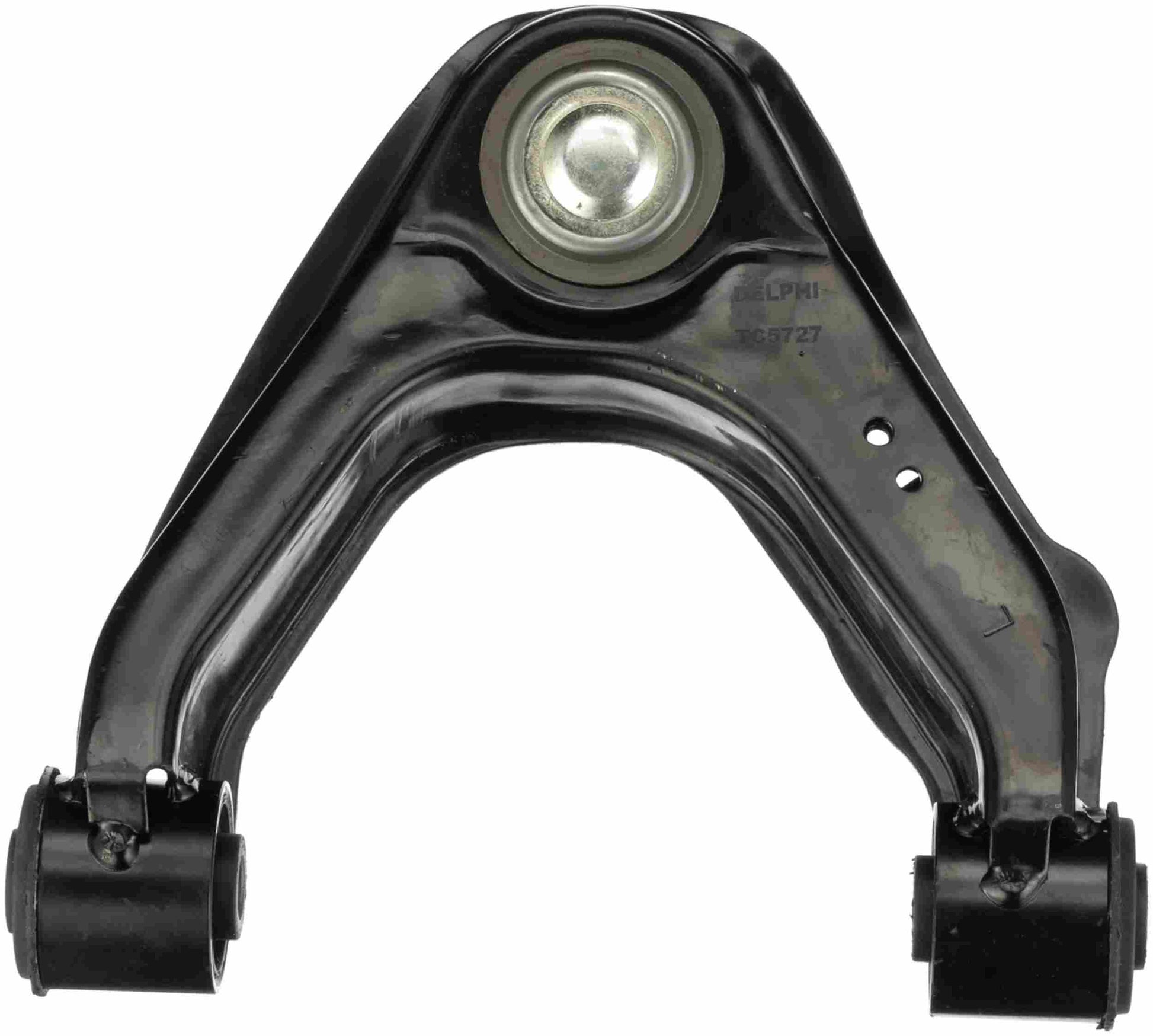 Top View of Front Upper Left Suspension Control Arm and Ball Joint Assembly DELPHI TC5727