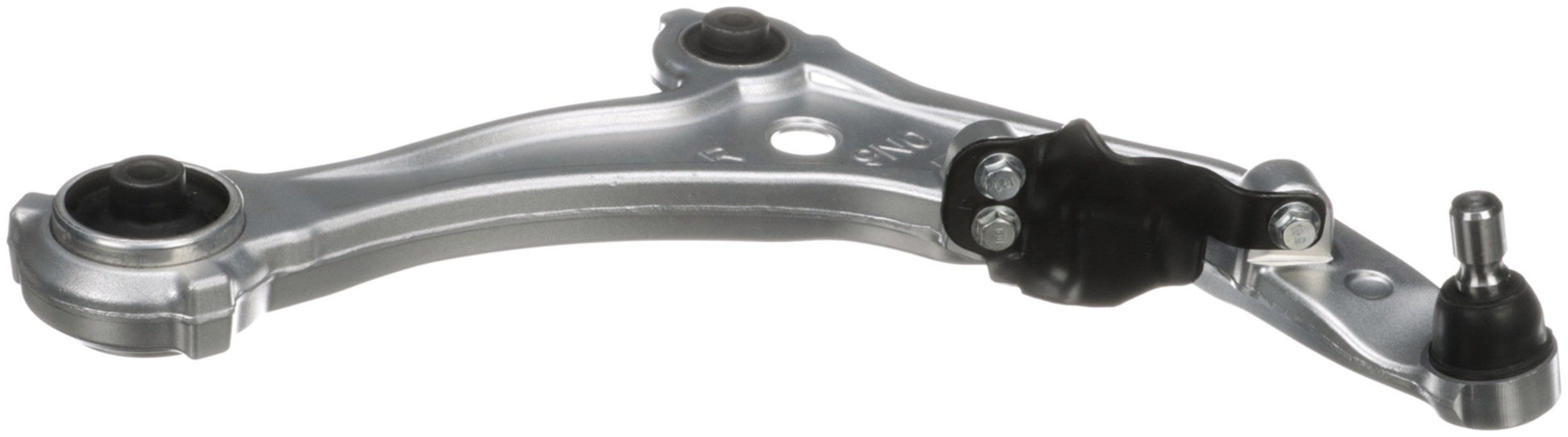 Angle View of Front Right Suspension Control Arm and Ball Joint Assembly DELPHI TC5740