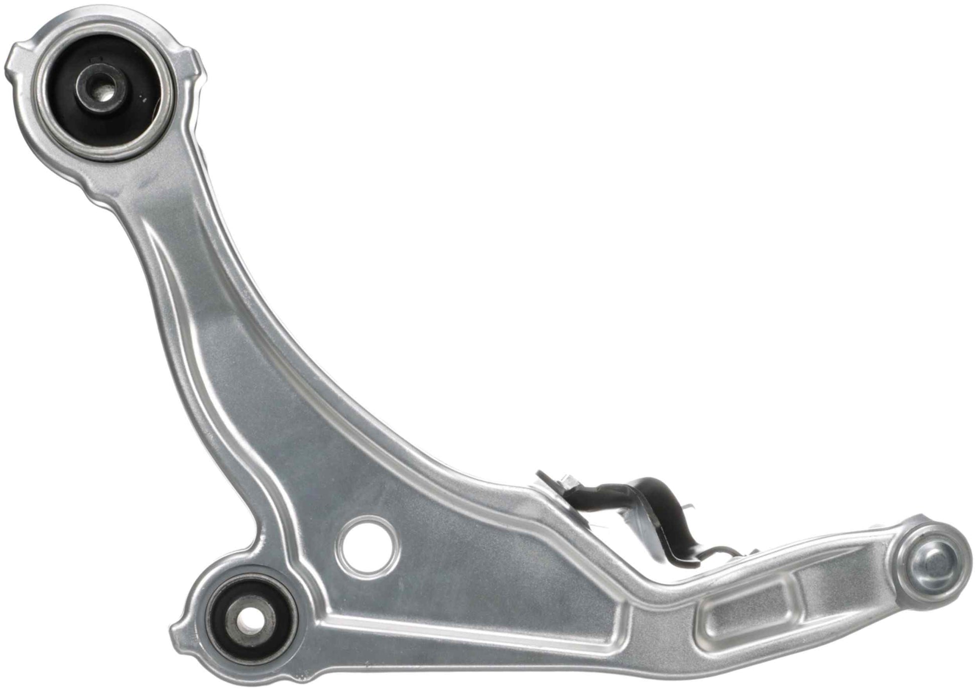 Bottom View of Front Right Suspension Control Arm and Ball Joint Assembly DELPHI TC5740