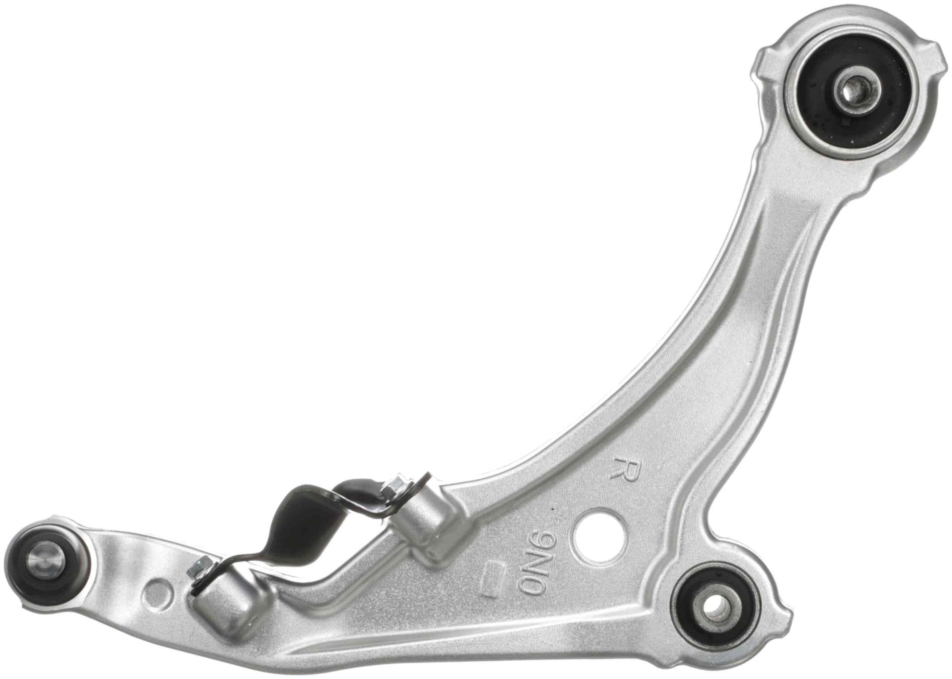 Top View of Front Right Suspension Control Arm and Ball Joint Assembly DELPHI TC5740