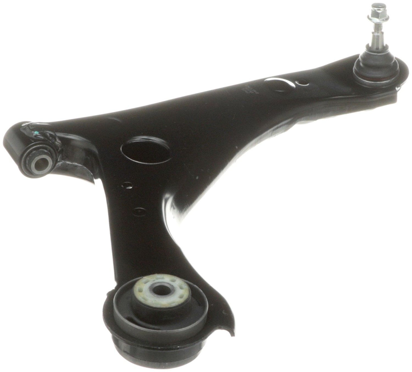 Angle View of Front Right Suspension Control Arm and Ball Joint Assembly DELPHI TC5783