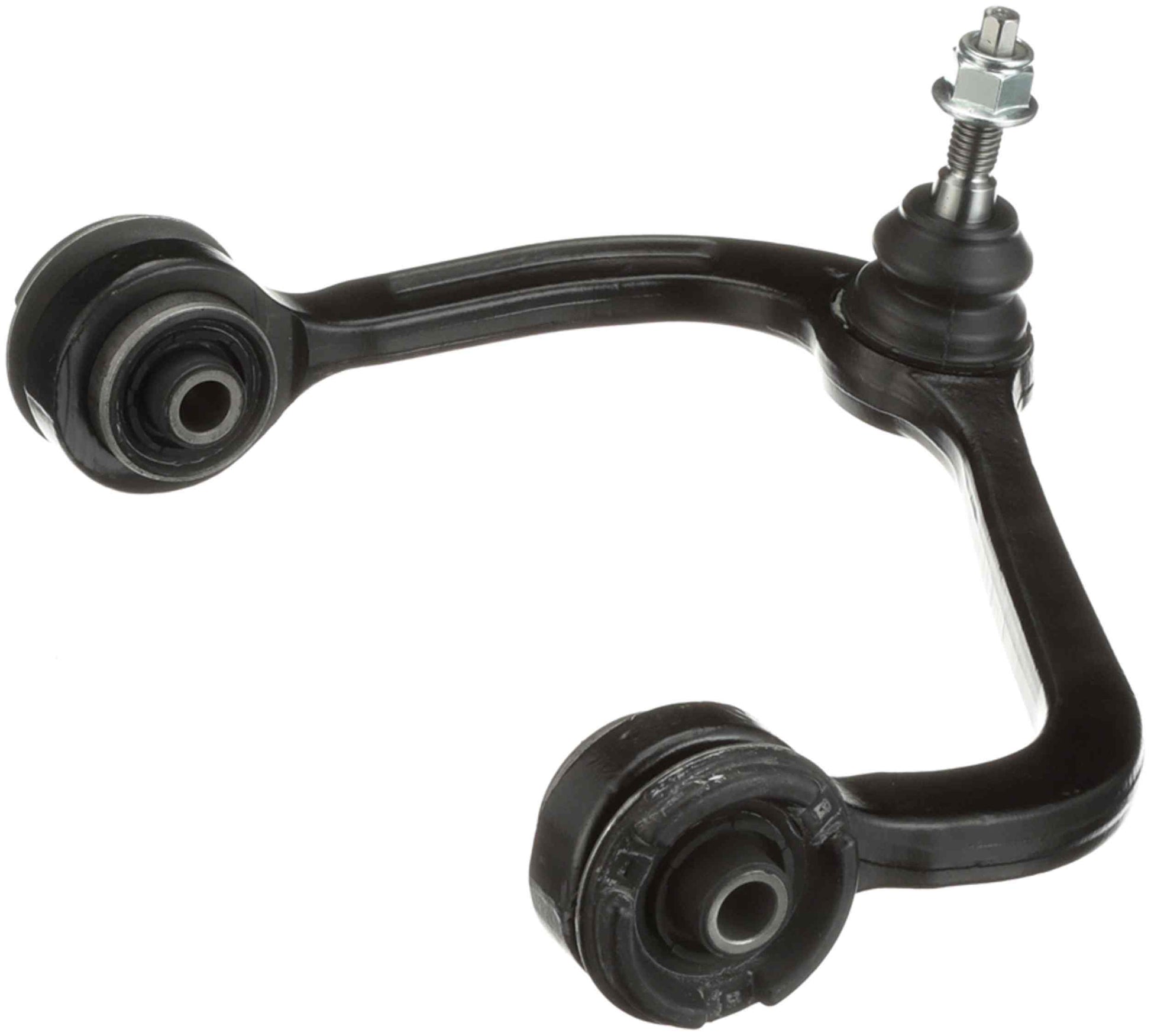 Angle View of Front Upper Right Suspension Control Arm and Ball Joint Assembly DELPHI TC6370