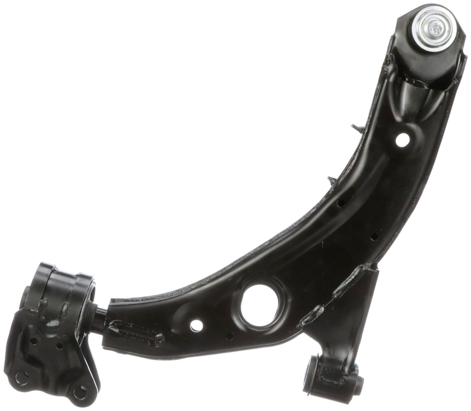 Bottom View of Front Right Suspension Control Arm and Ball Joint Assembly DELPHI TC7585