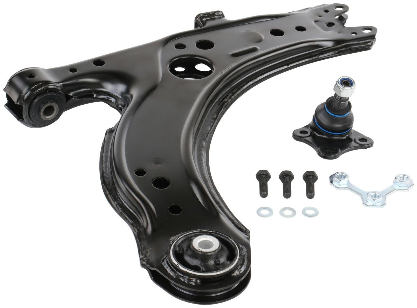 Kit View of Front Right Suspension Control Arm and Ball Joint Assembly DELPHI TC787