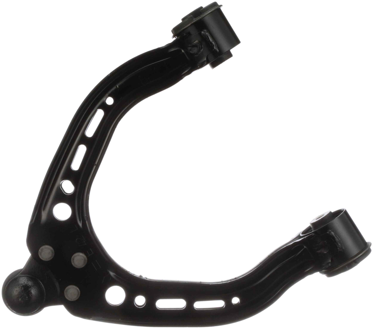 Bottom View of Front Upper Left Suspension Control Arm and Ball Joint Assembly DELPHI TC8273