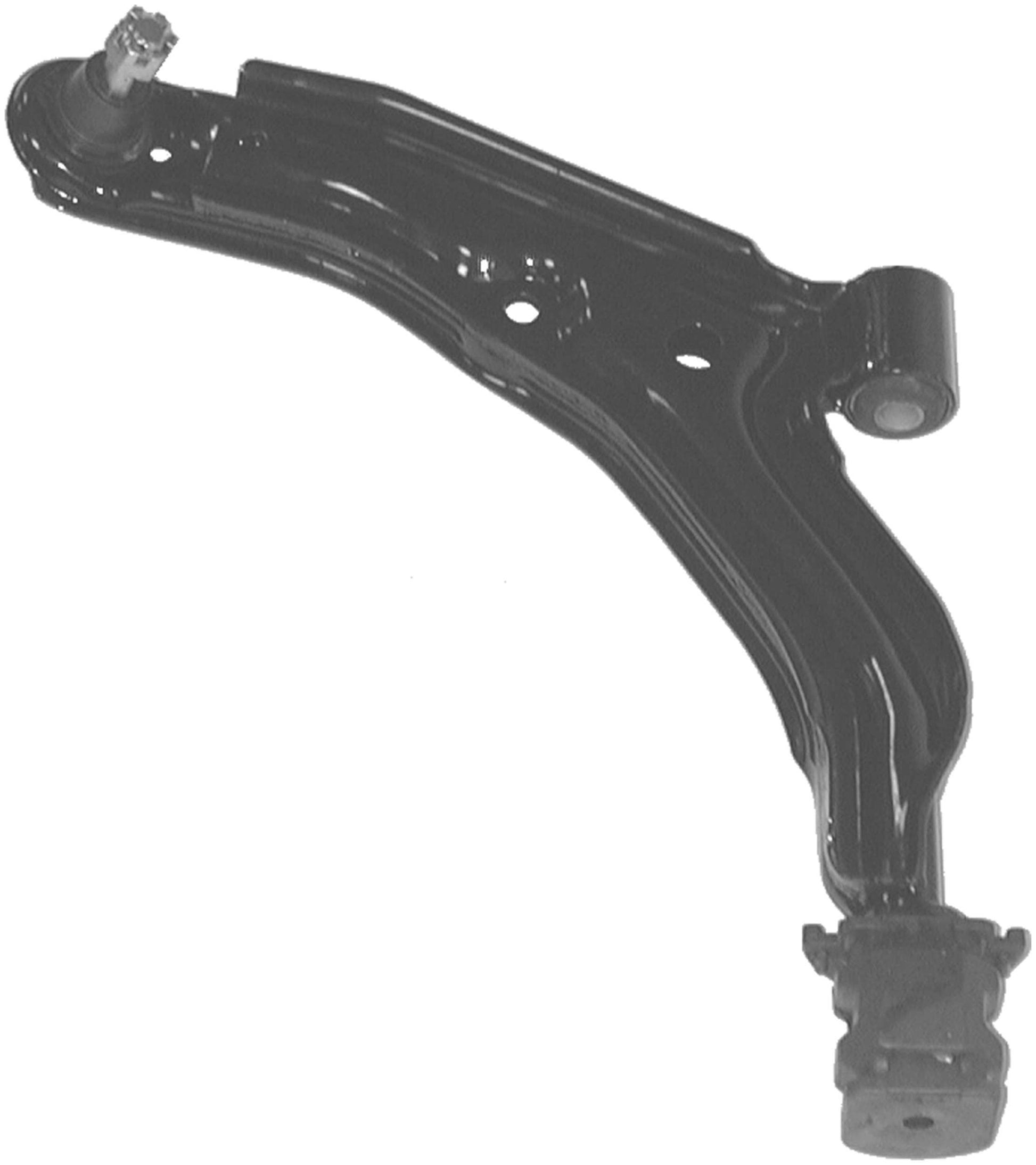 Angle View of Front Left Suspension Control Arm and Ball Joint Assembly DELPHI TC844