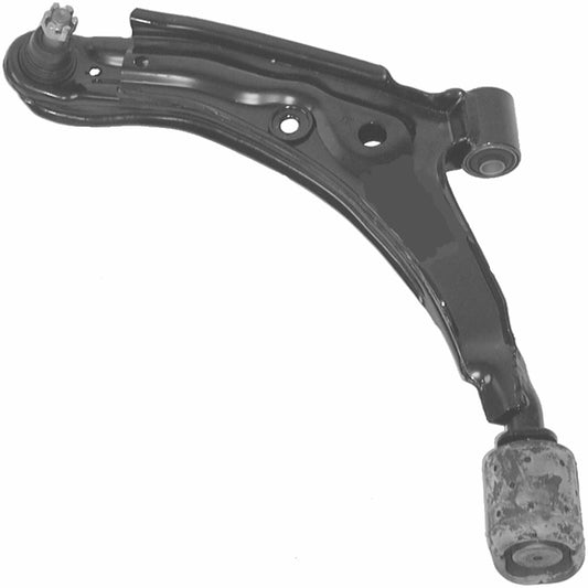 Angle View of Front Left Suspension Control Arm and Ball Joint Assembly DELPHI TC846