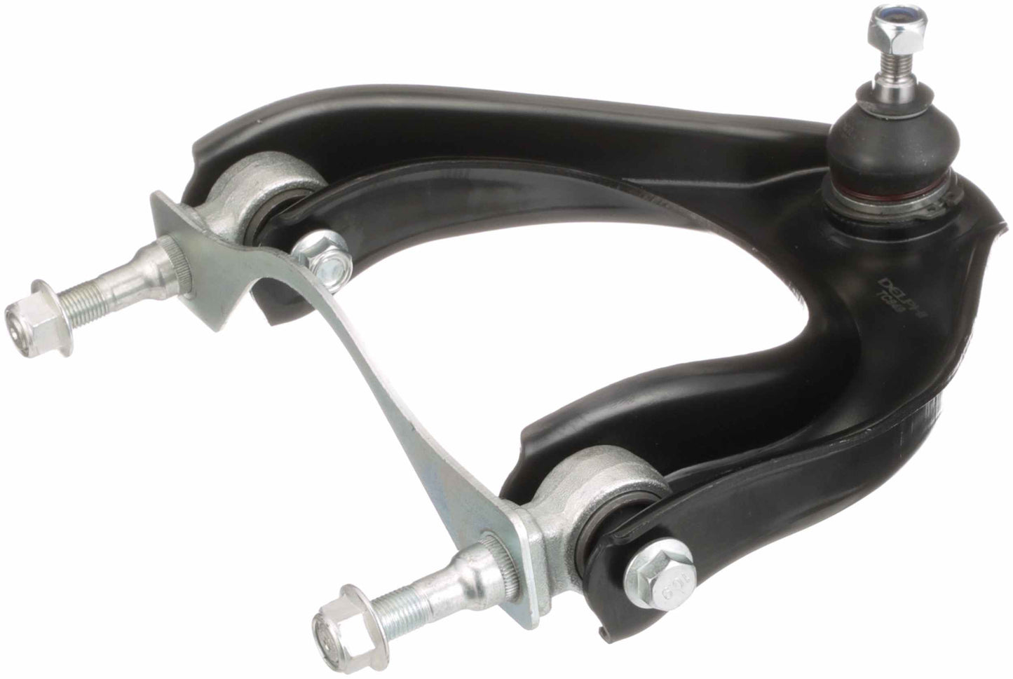 Angle View of Front Upper Right Suspension Control Arm and Ball Joint Assembly DELPHI TC849