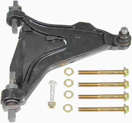 Angle View of Front Right Suspension Control Arm and Ball Joint Assembly DELPHI TC979