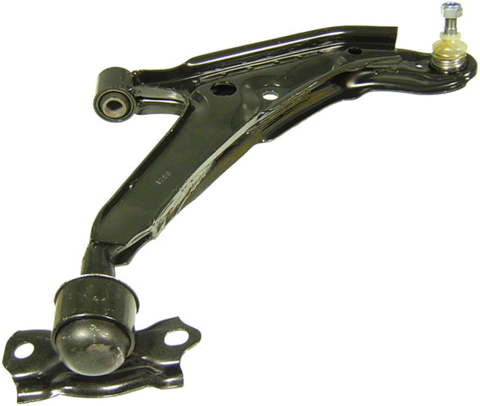 Angle View of Front Right Suspension Control Arm and Ball Joint Assembly DELPHI TC983