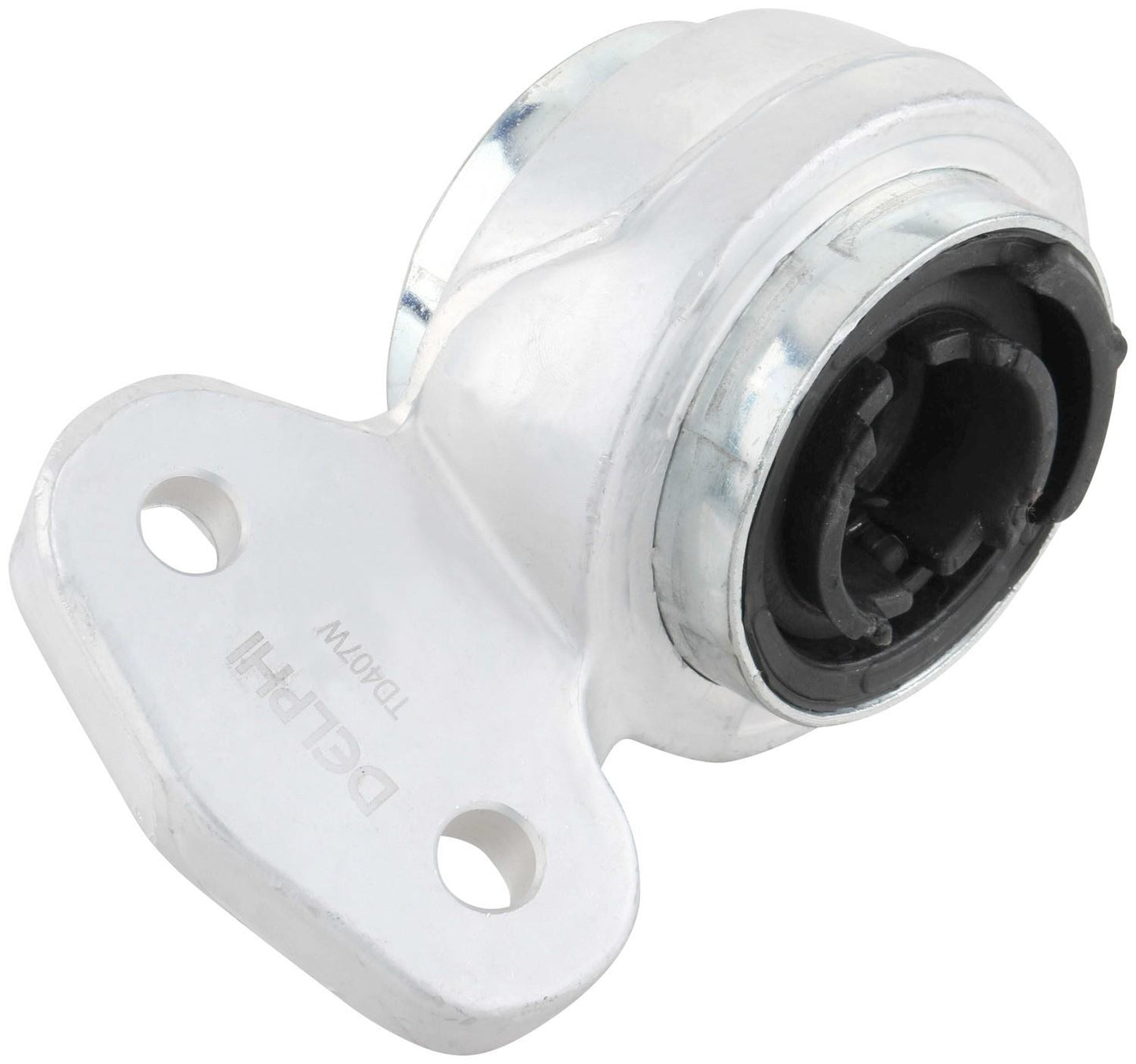 Angle View of Front Rear Left Suspension Control Arm Bushing DELPHI TD407W