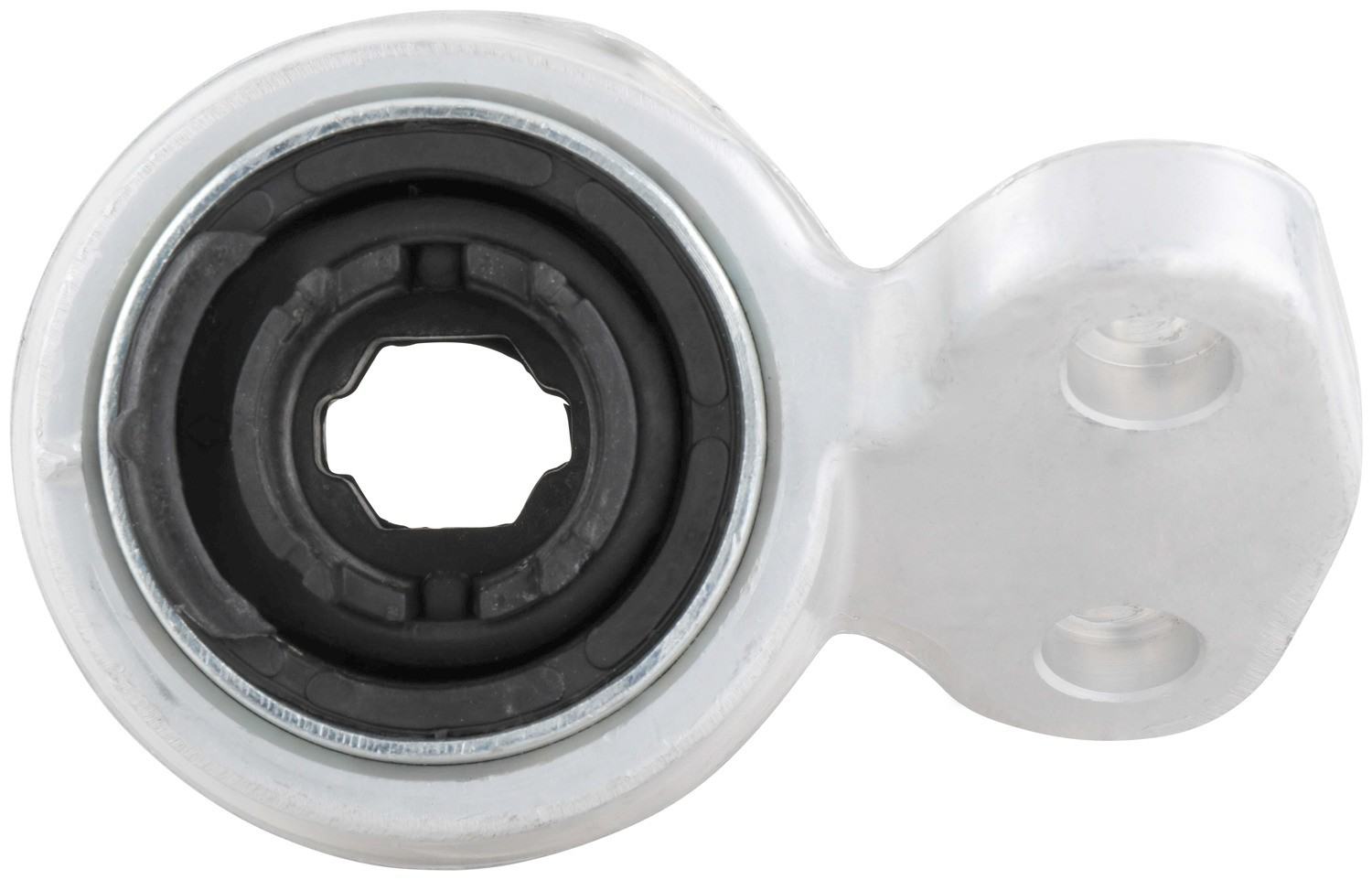 Bottom View of Front Rear Left Suspension Control Arm Bushing DELPHI TD407W