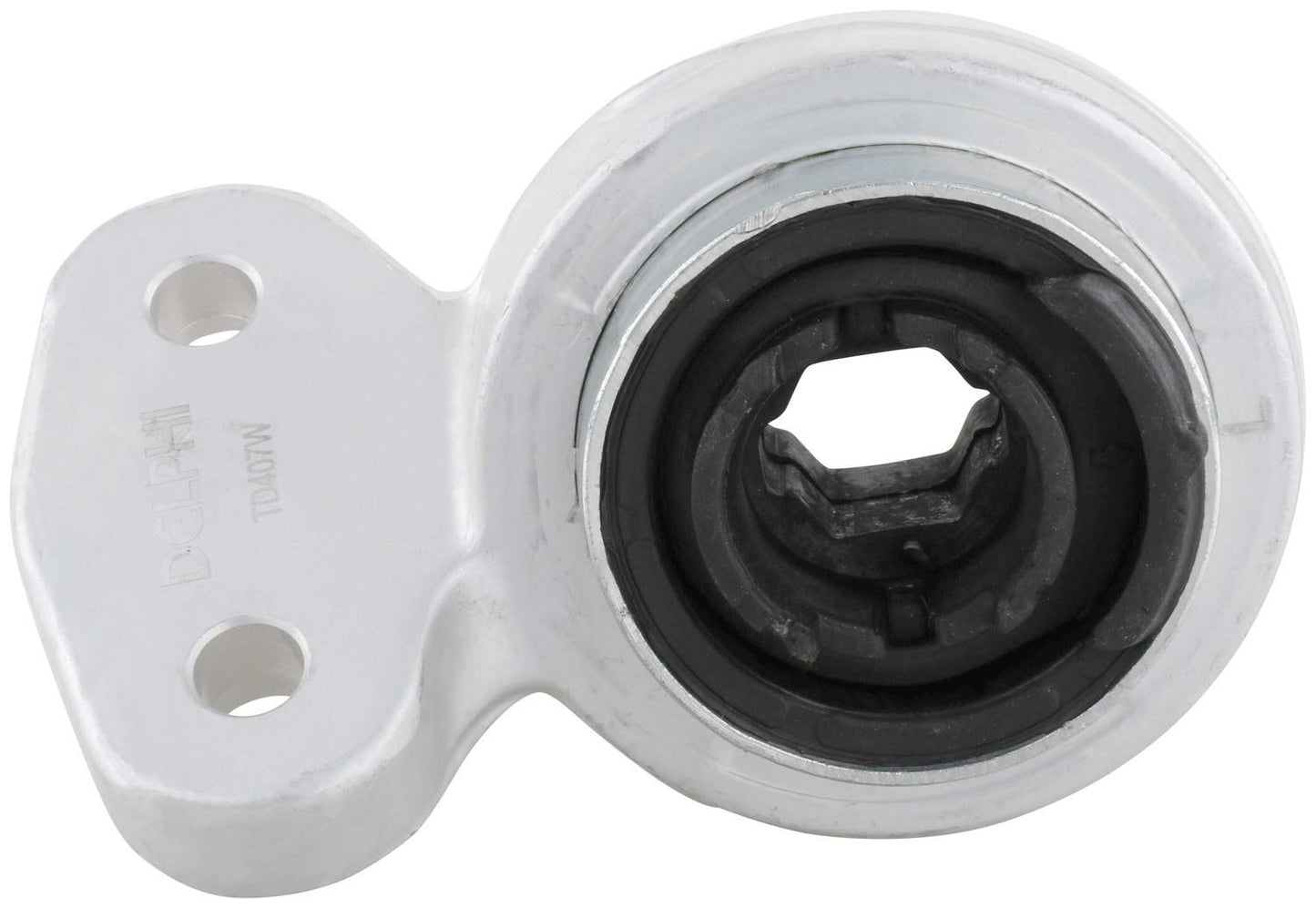 Front View of Front Rear Left Suspension Control Arm Bushing DELPHI TD407W