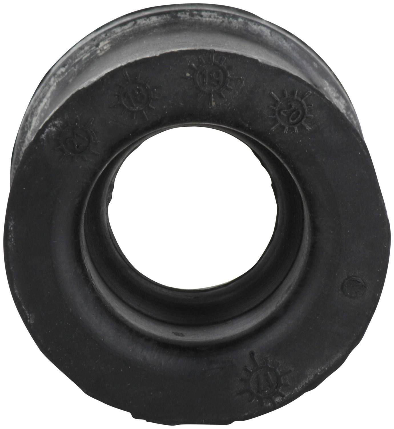 Back View of Front Suspension Stabilizer Bar Bushing DELPHI TD678W