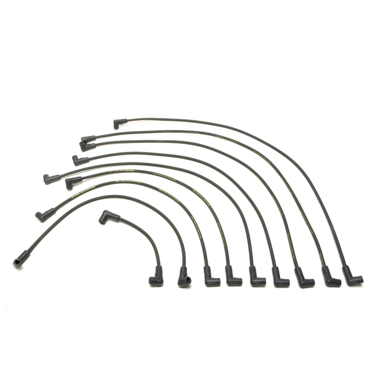 Angle View of Spark Plug Wire Set DELPHI XS10205