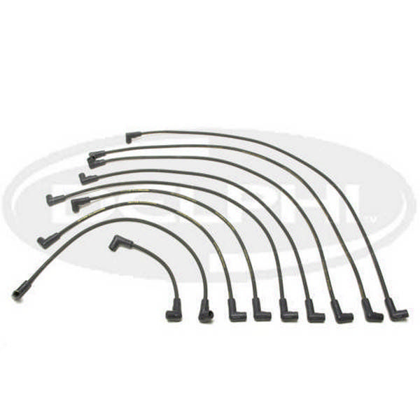 Front View of Spark Plug Wire Set DELPHI XS10205