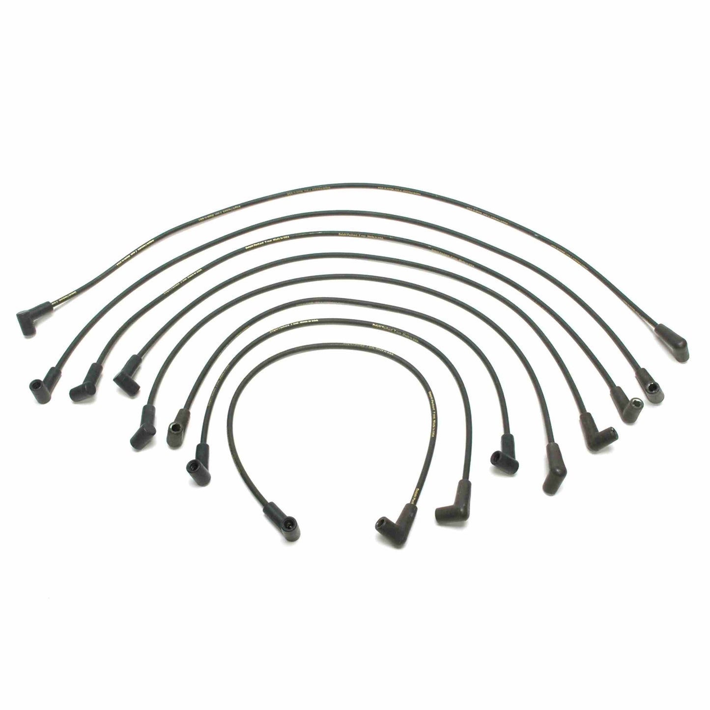 Angle View of Spark Plug Wire Set DELPHI XS10222