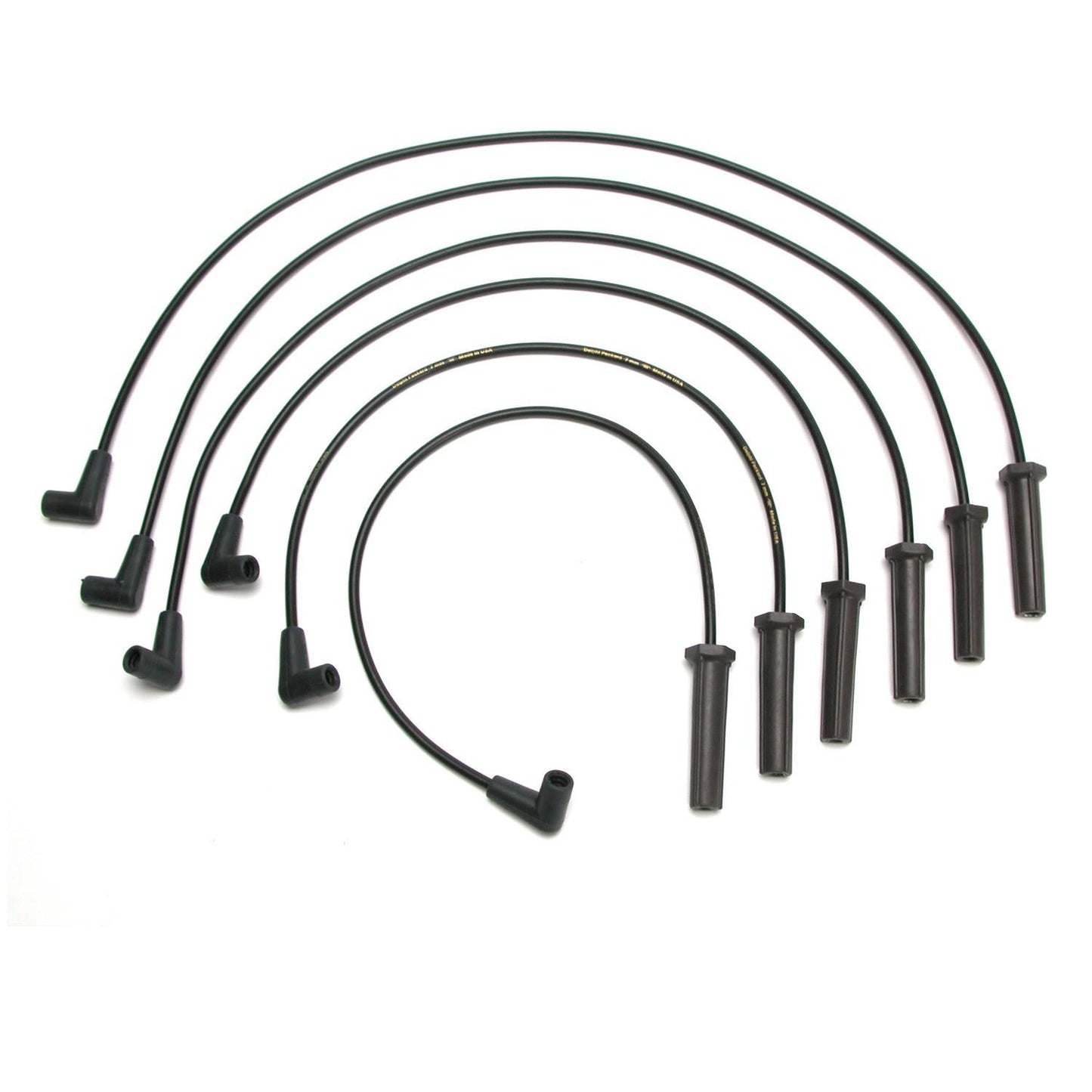 Angle View of Spark Plug Wire Set DELPHI XS10390