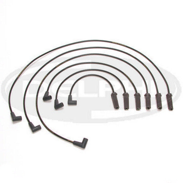 Side View of Spark Plug Wire Set DELPHI XS10392