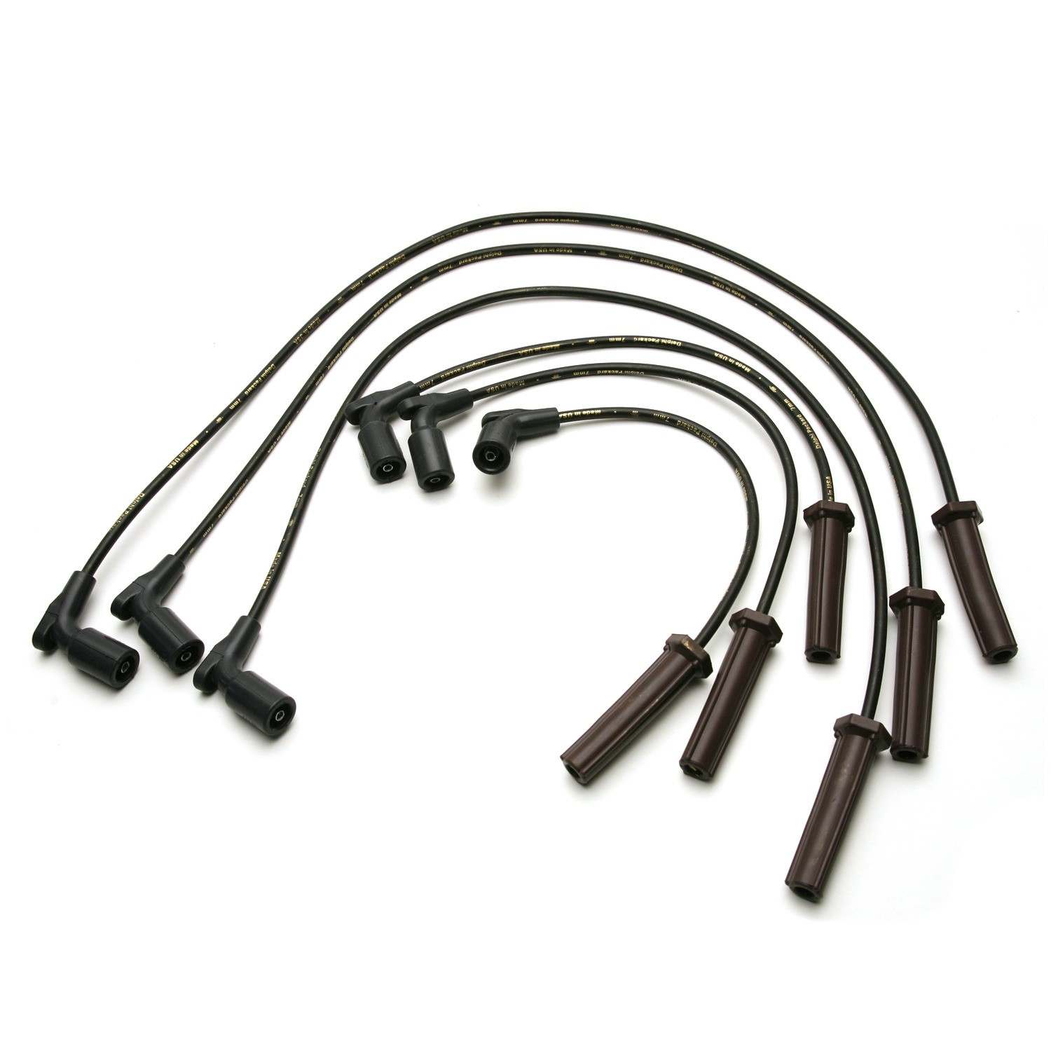 Angle View of Spark Plug Wire Set DELPHI XS10544