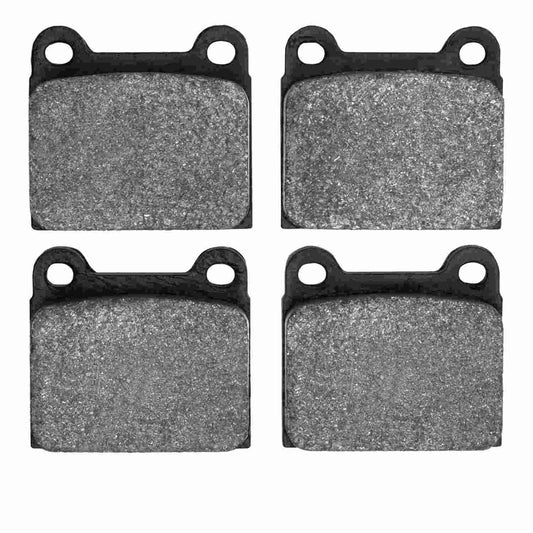 Front View of Front Disc Brake Pad Set DYNAMIC 1115-0031-00