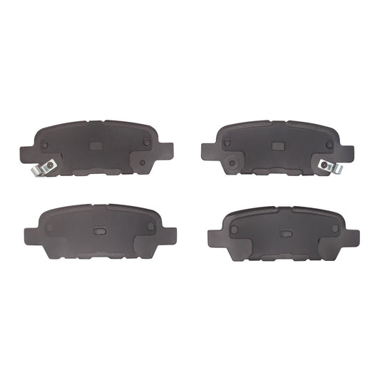 Back View of Rear Disc Brake Pad Set DYNAMIC 1115-0905-00