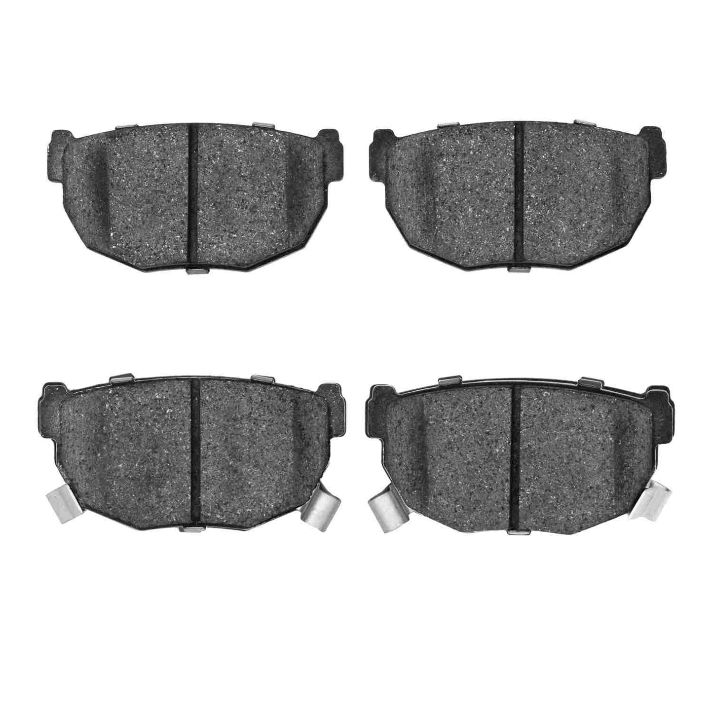 Front View of Rear Disc Brake Pad Set DYNAMIC 1310-0272-00