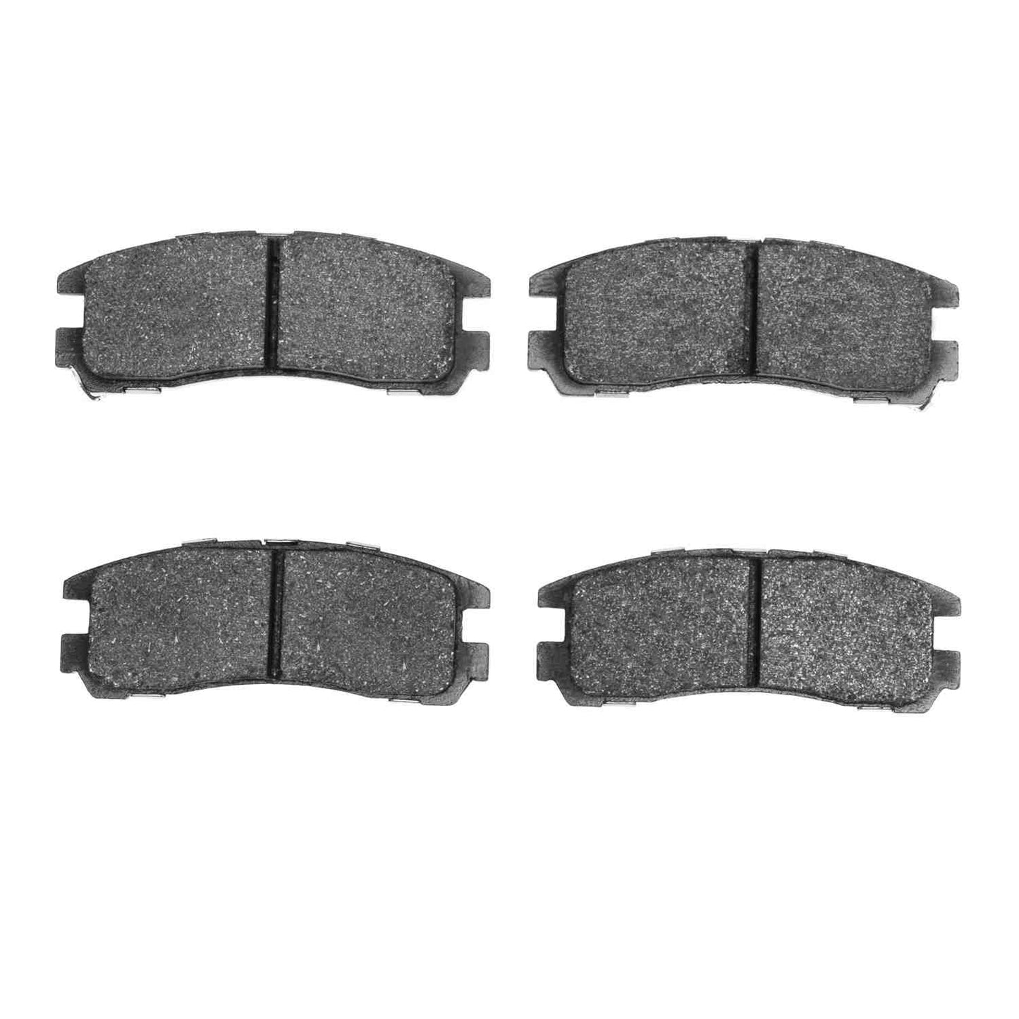 Front View of Rear Disc Brake Pad Set DYNAMIC 1310-0383-00