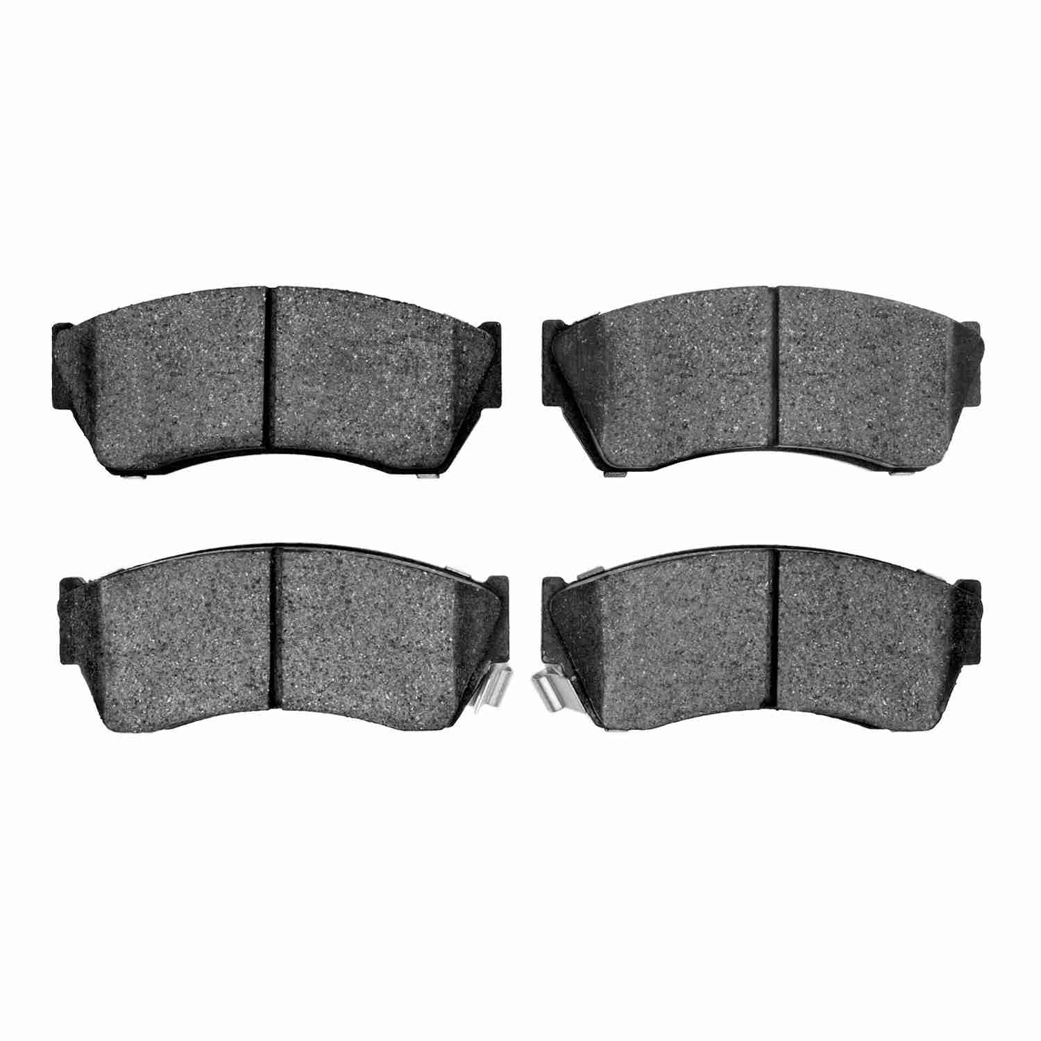 Front View of Front Disc Brake Pad Set DYNAMIC 1310-0451-00