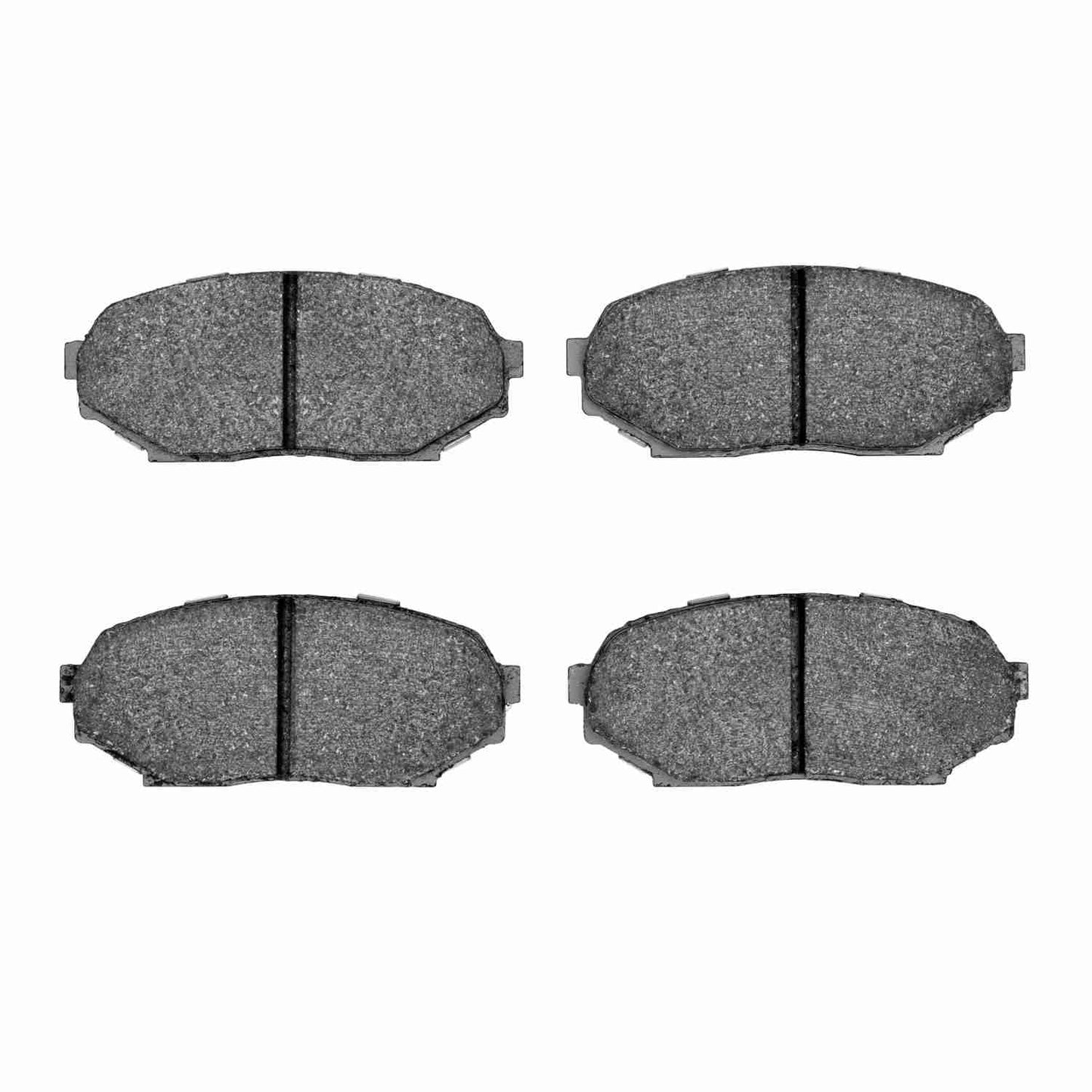 Front View of Front Disc Brake Pad Set DYNAMIC 1310-0525-00