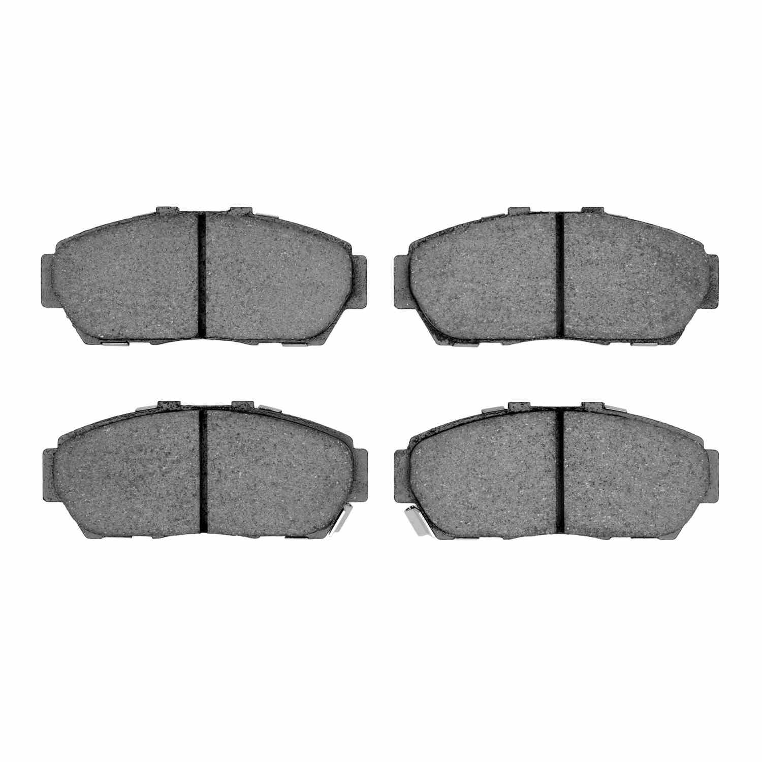 Front View of Front Disc Brake Pad Set DYNAMIC 1310-0617-00