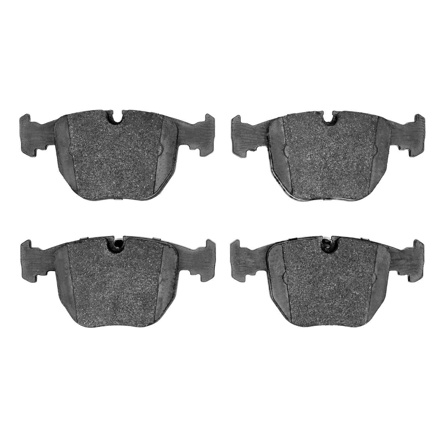 Front View of Front Disc Brake Pad Set DYNAMIC 1310-0681-00