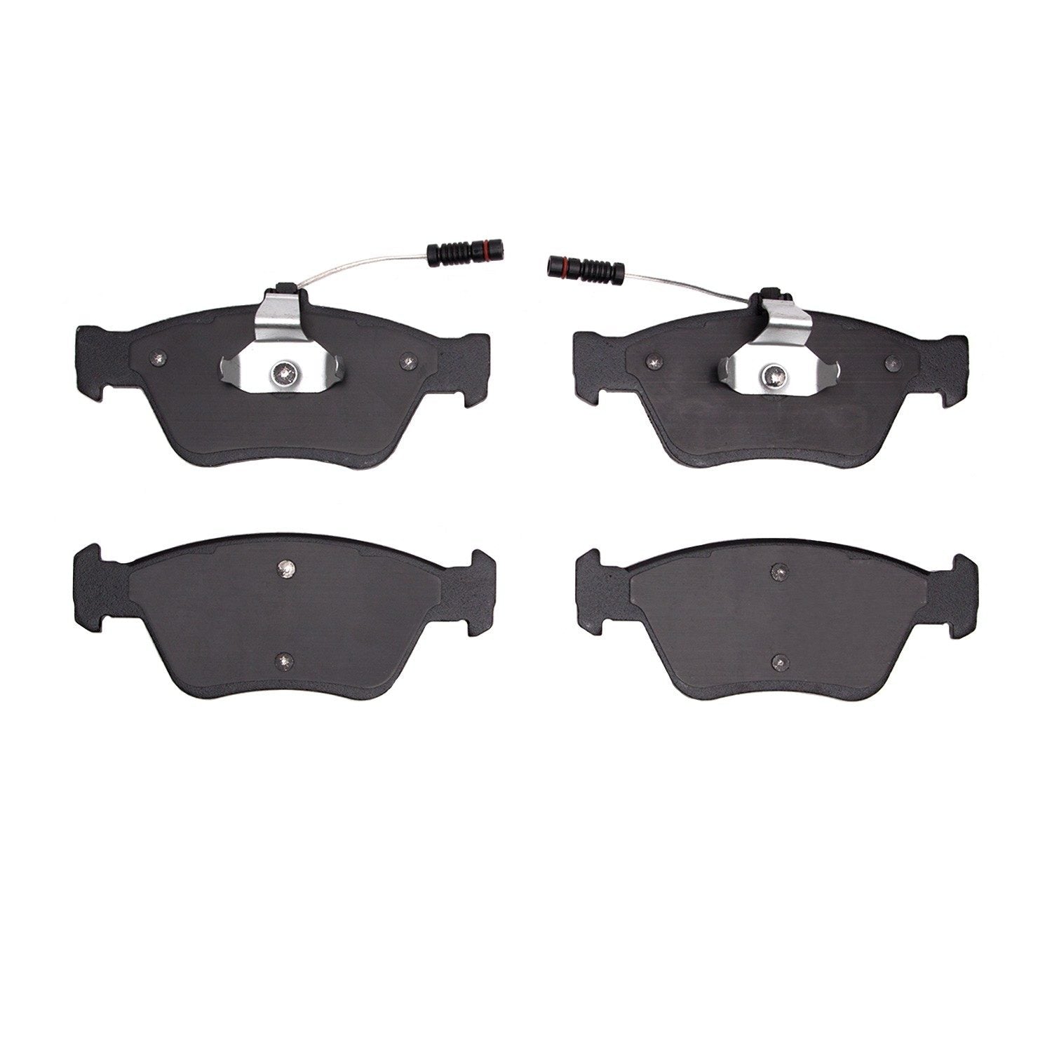 Back View of Front Disc Brake Pad Set DYNAMIC 1310-0710-00