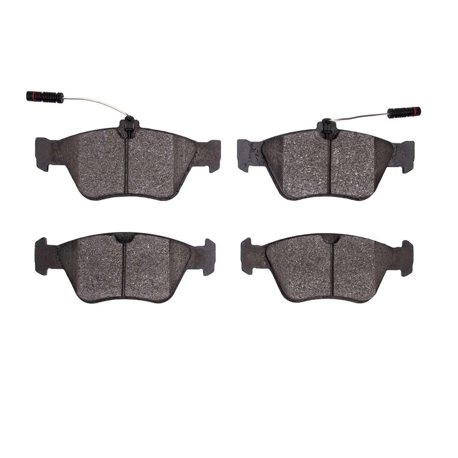 Front View of Front Disc Brake Pad Set DYNAMIC 1310-0710-00