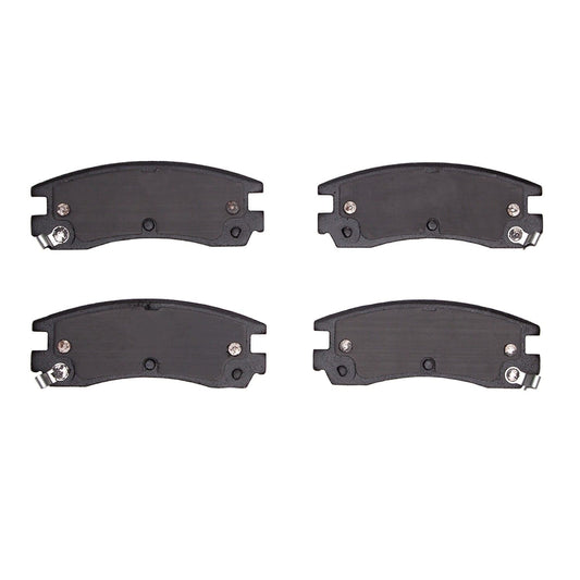 Back View of Rear Disc Brake Pad Set DYNAMIC 1310-0714-00