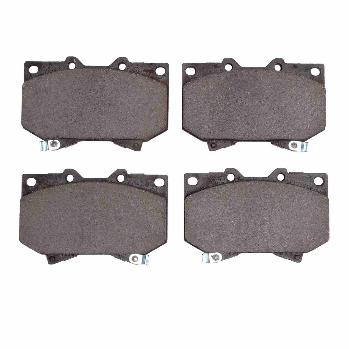 Front View of Front Disc Brake Pad Set DYNAMIC 1310-0812-00