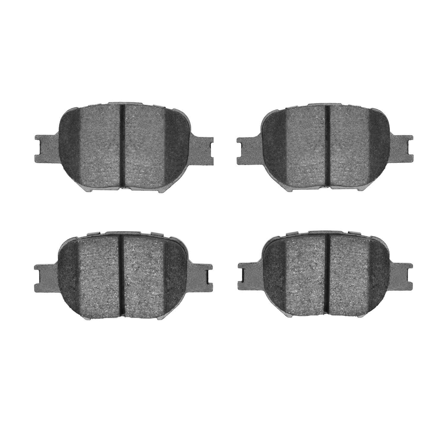 Front View of Front Disc Brake Pad Set DYNAMIC 1310-0817-00