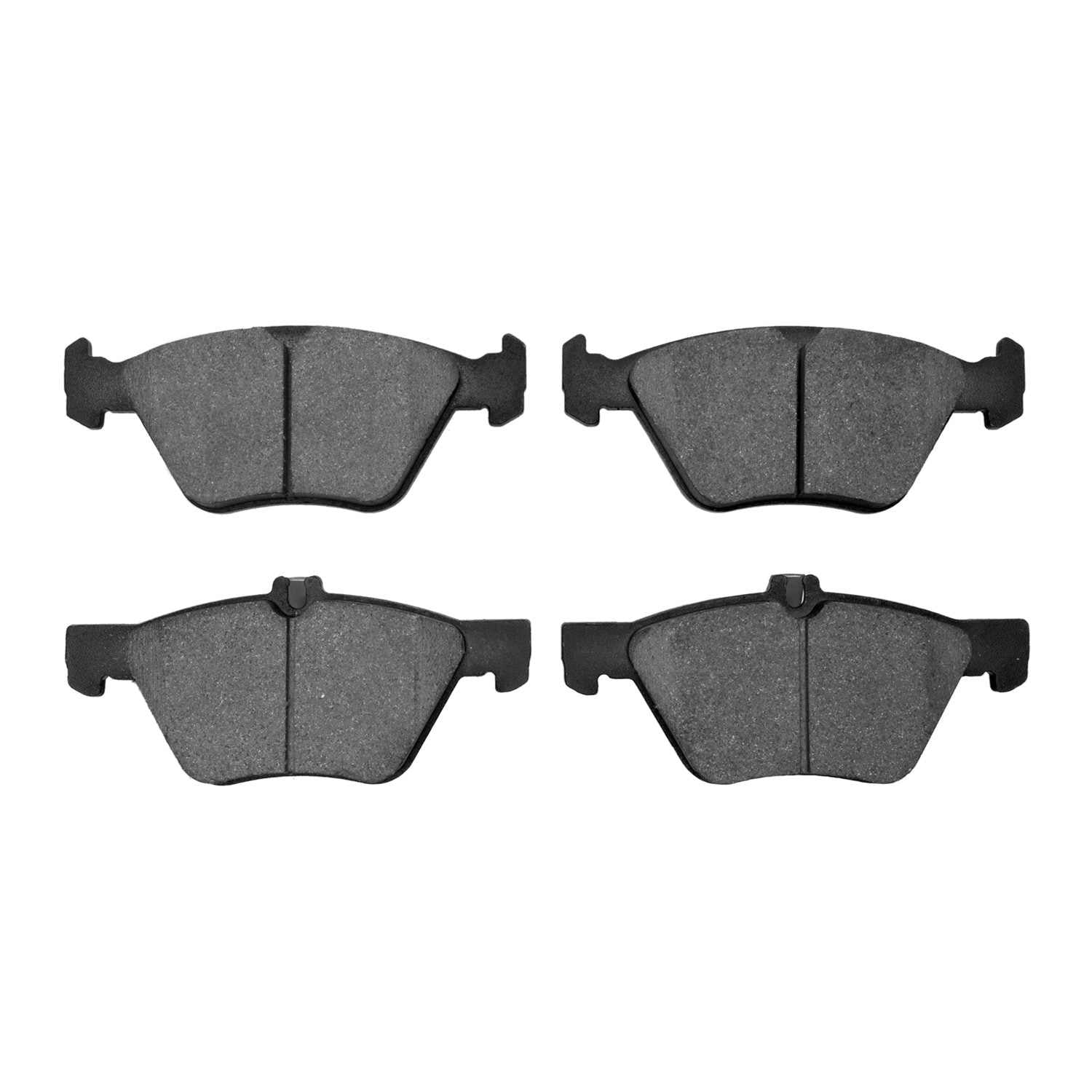 Front View of Front Disc Brake Pad Set DYNAMIC 1310-0853-10