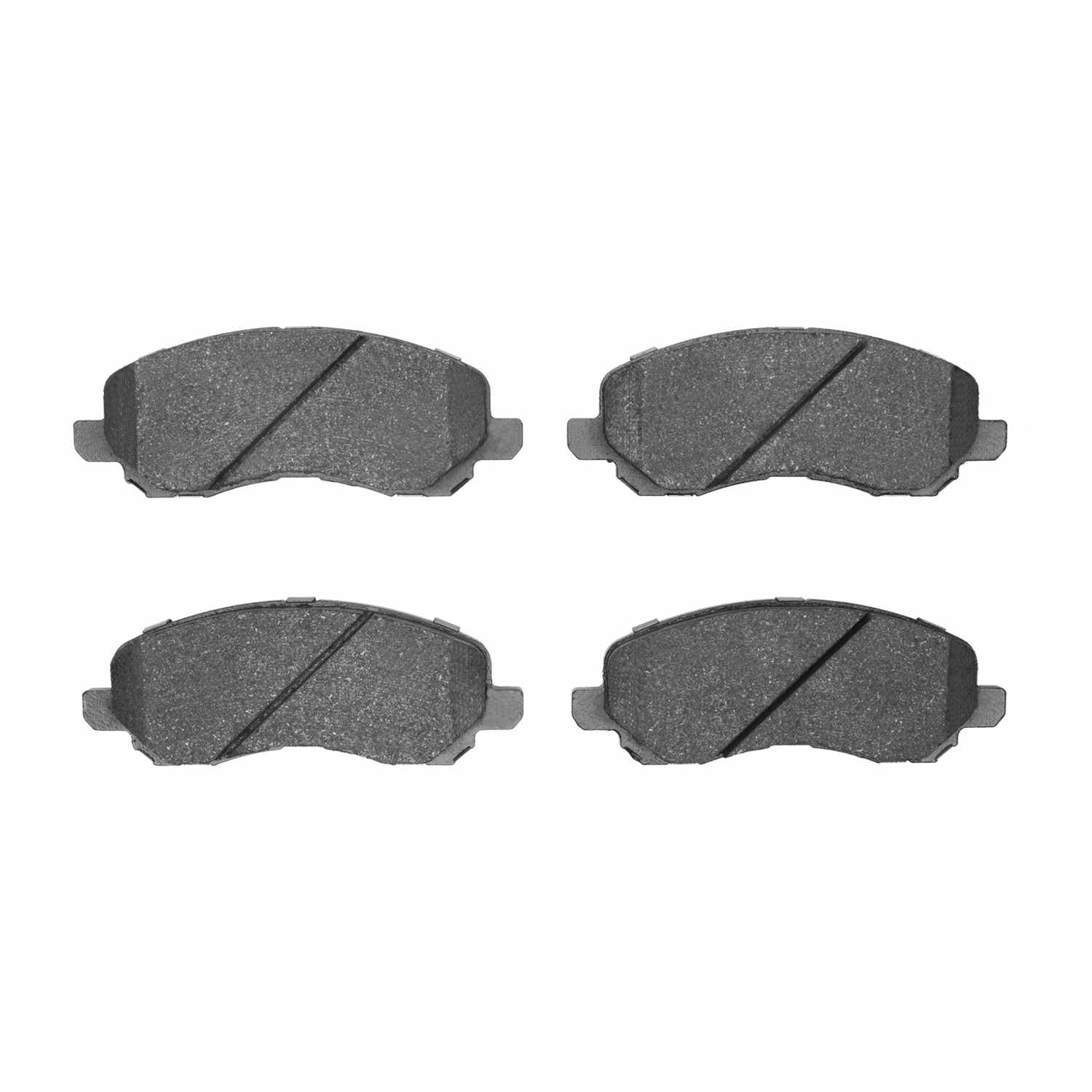 Front View of Front Disc Brake Pad Set DYNAMIC 1310-0866-00