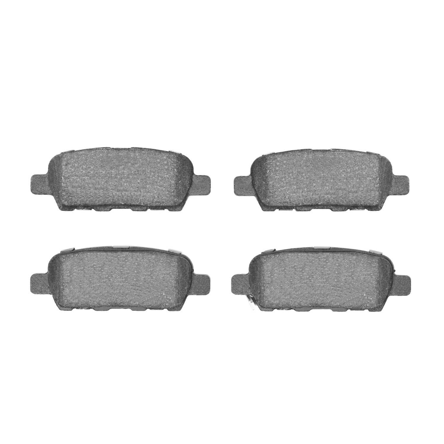 Front View of Rear Disc Brake Pad Set DYNAMIC 1310-0905-00