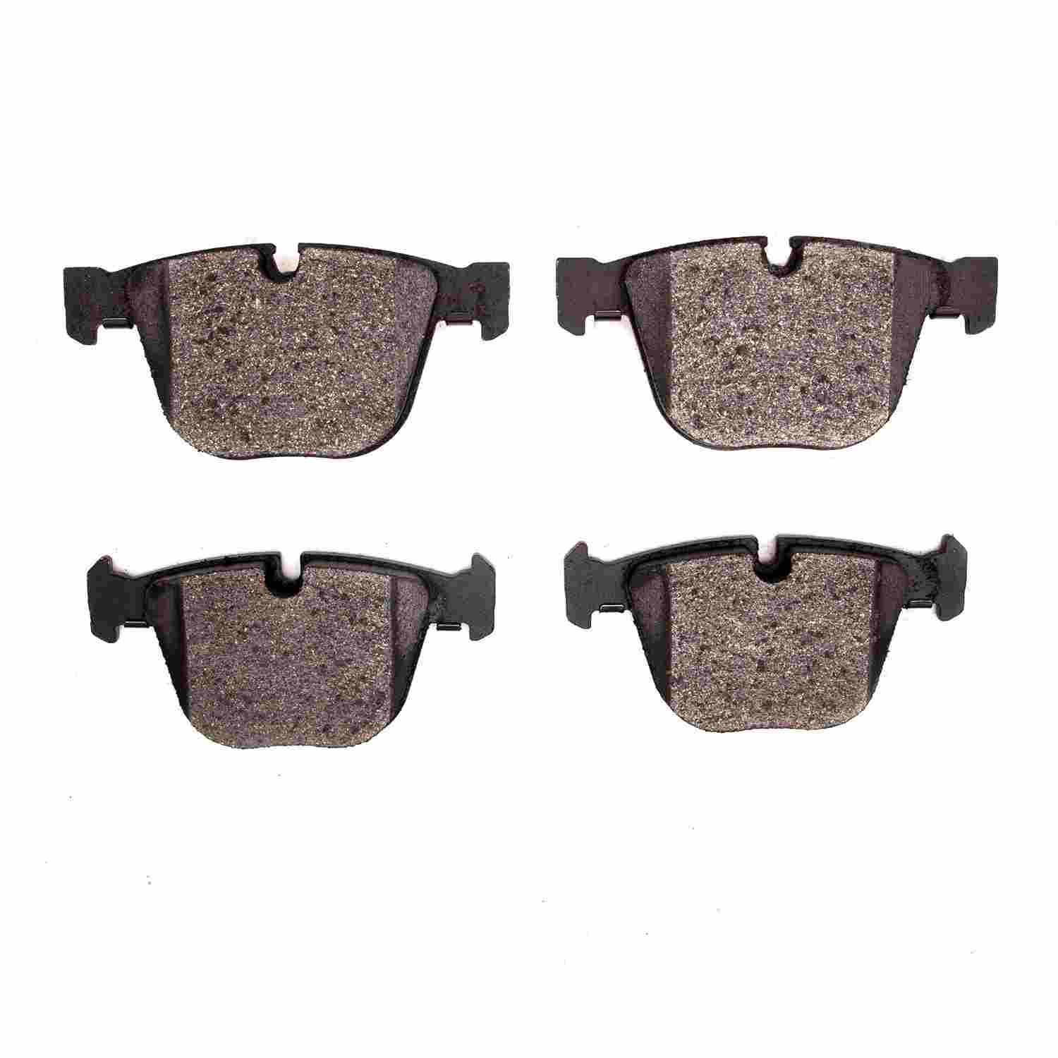 Front View of Rear Disc Brake Pad Set DYNAMIC 1310-0919-00