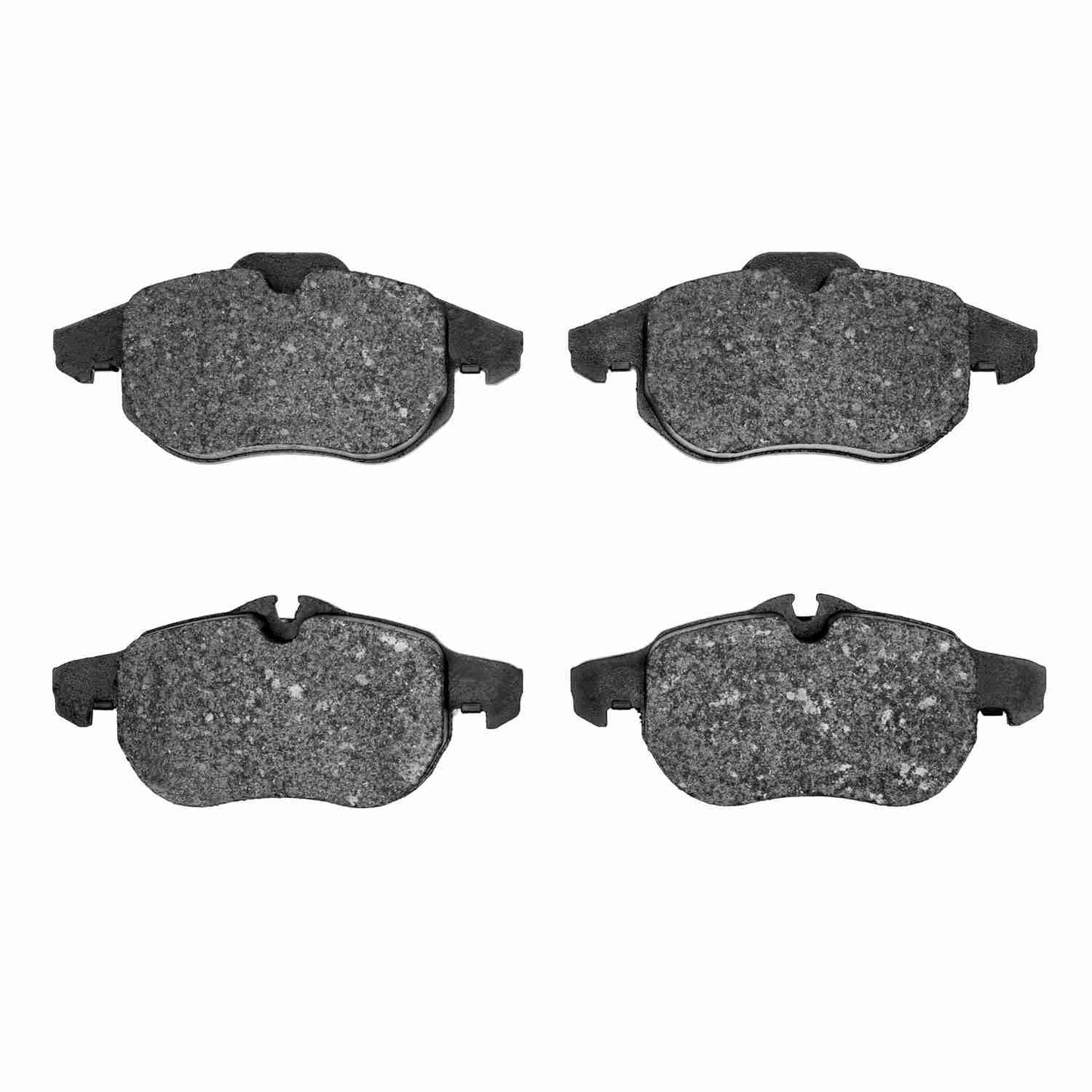 Front View of Front Disc Brake Pad Set DYNAMIC 1310-0972-00