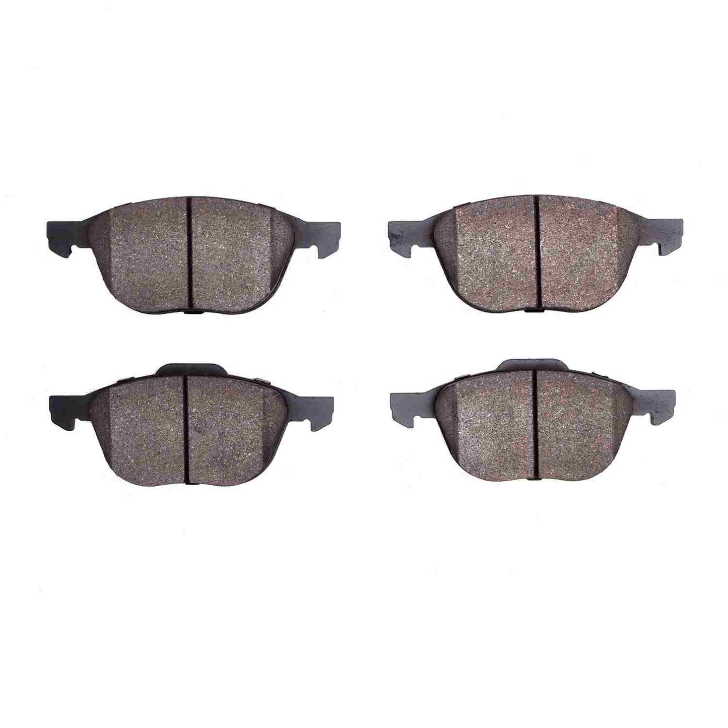 Front View of Front Disc Brake Pad Set DYNAMIC 1310-1044-00