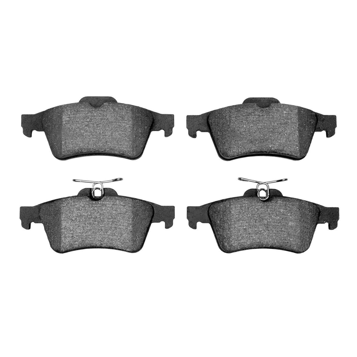 Front View of Rear Disc Brake Pad Set DYNAMIC 1310-1095-00