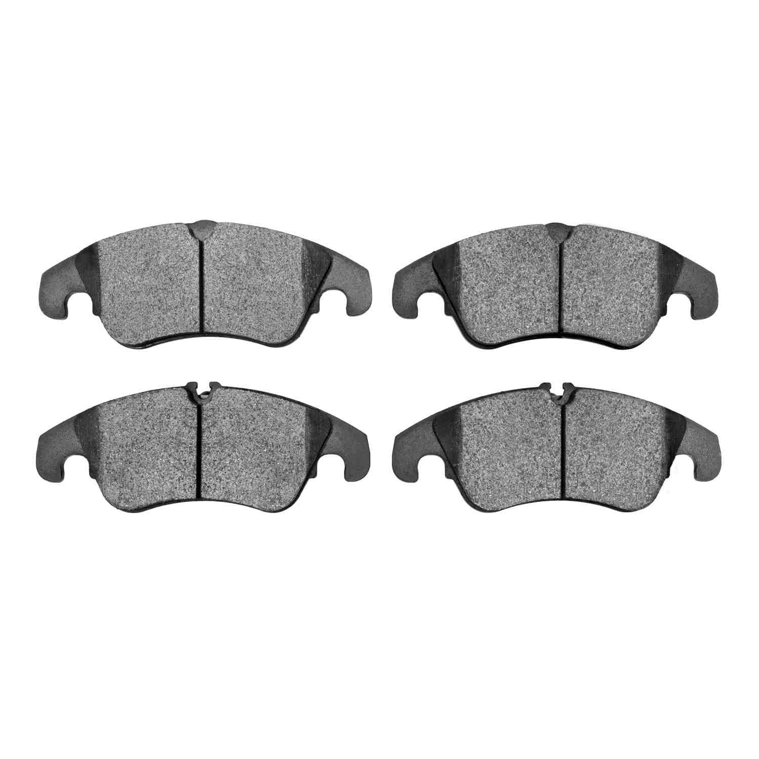 Front View of Front Disc Brake Pad Set DYNAMIC 1310-1322-10